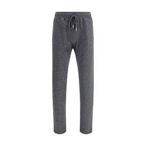 Kiton Drawstring Casual Pants Men Gray Jeans & Pants